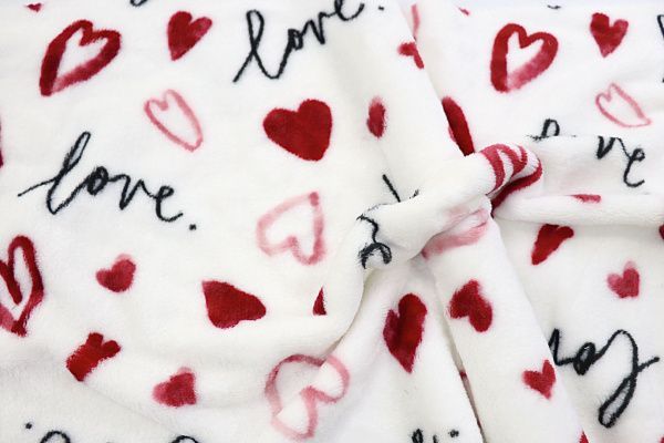 Велсофт принт/сердечки красные на белом AP221208110/D#222-FLA280YH/C#Y20051484