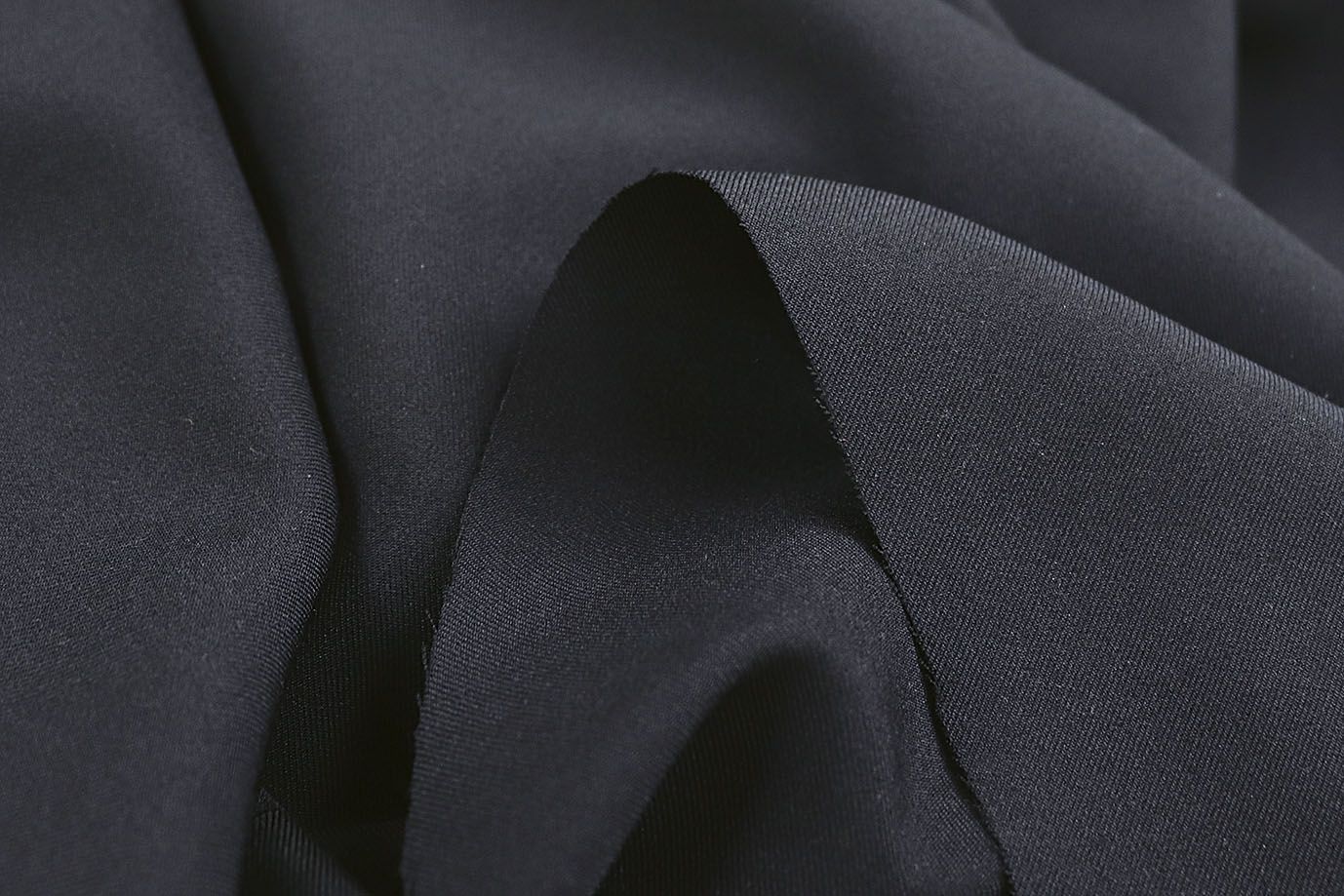Костюмная ткань "Дорис"/черный 1462-PY/C#15