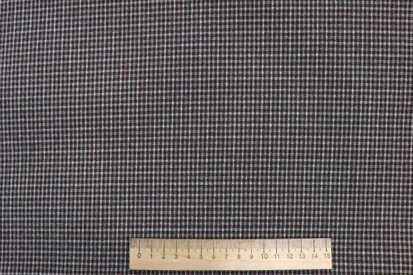 Костюмная ткань жаккард/клетка черная 3292-22-PY/D#B13300/C#3