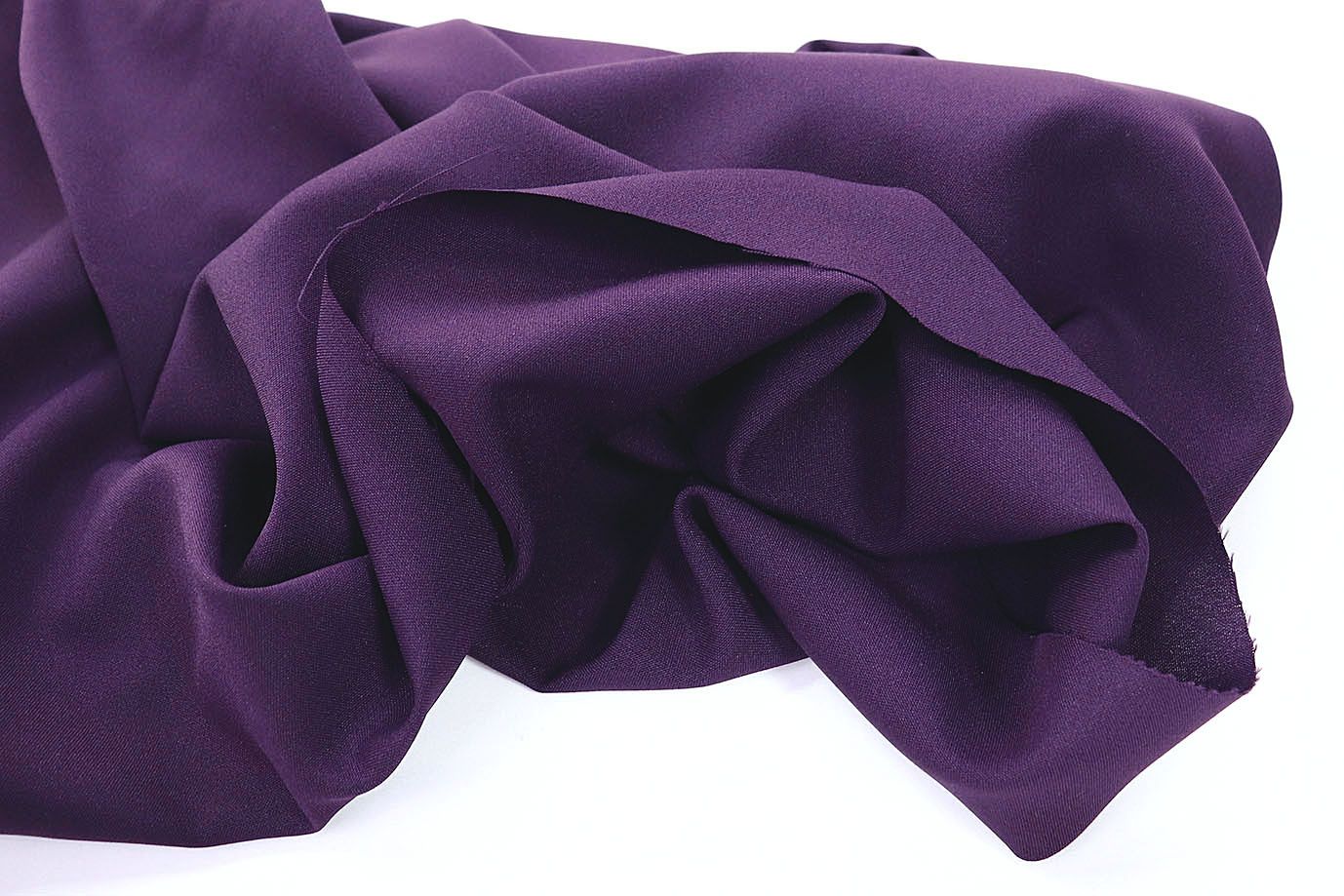 Костюмная ткань "Габардин"/темно-фиолетовый 3296Q-23/C#20