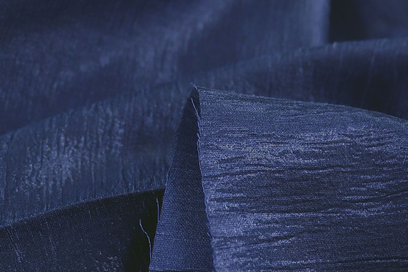 Органза TENCEL креш/синий 3795-PY/C#33