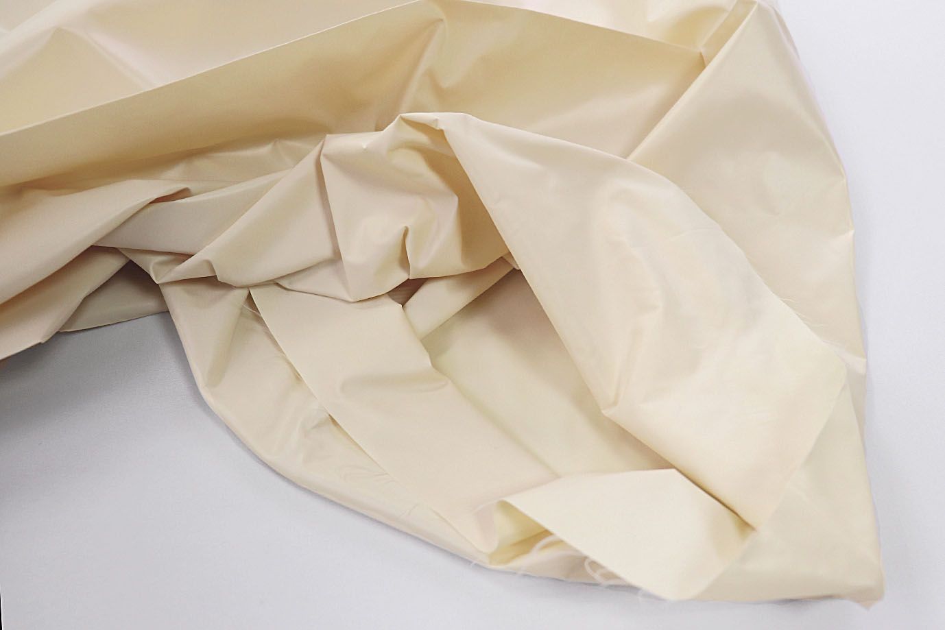 Плащевая ткань "Лаке"/кремовый AP230329051/D#101027/C#155