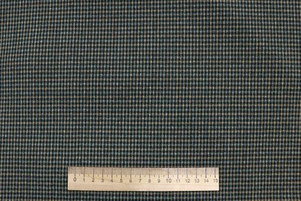 Костюмная ткань жаккард/клетка черно-желтая 3292-22-PY/D#B13300/C#4