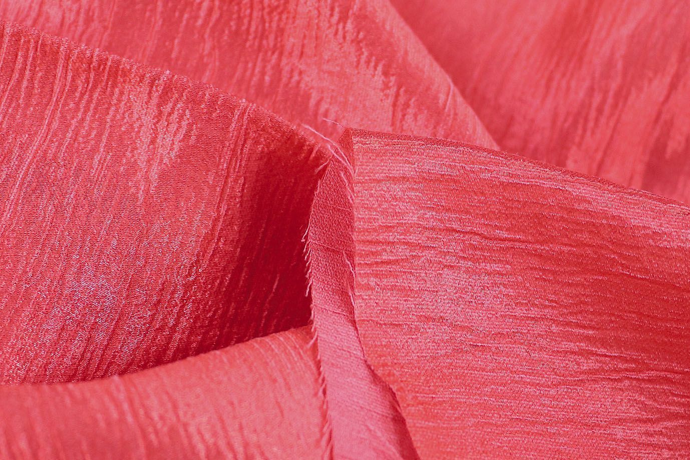 Органза TENCEL креш/красный 3795-PY/C#23