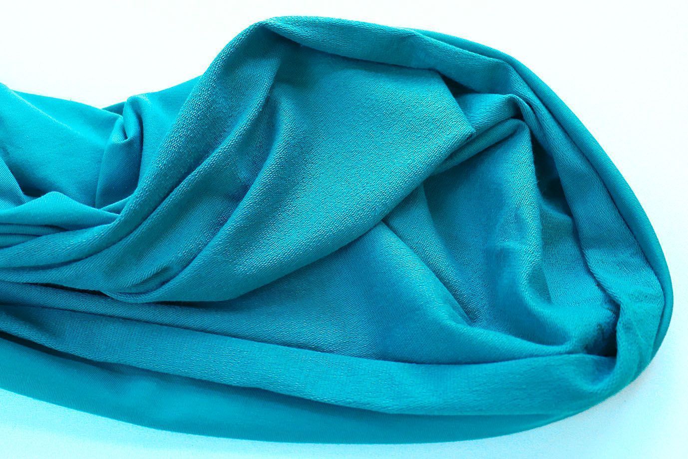 Трикотаж футер 2х нитка/бирюзовый 0246/C#бирюзовый 18-4735TPX