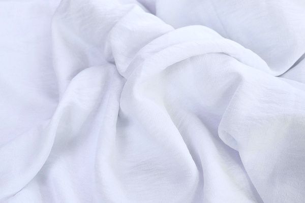 Блузочная ткань "CEY Манго"/белый VT-11626/C#1 White (ярд)