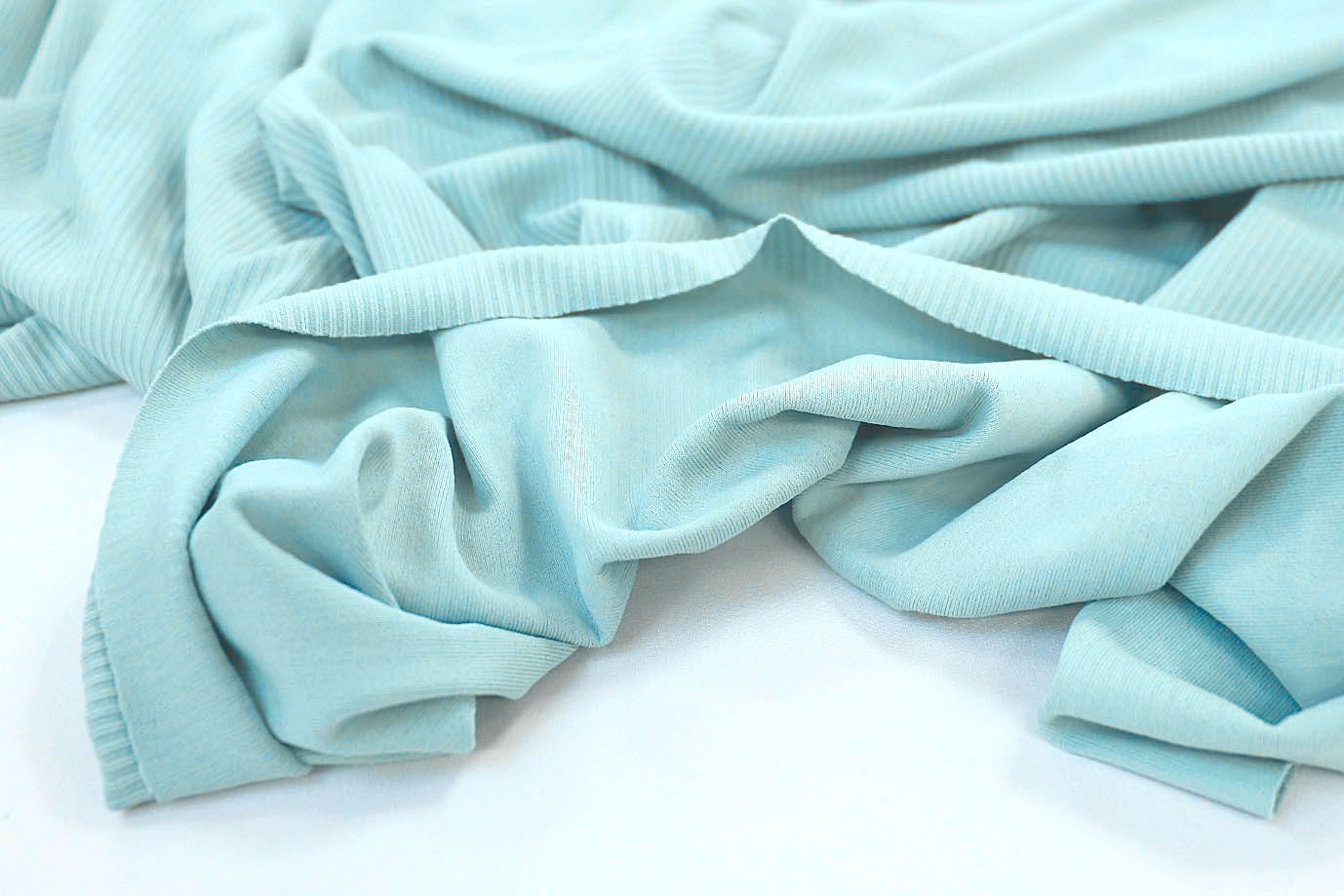 Трикотаж "Рибана"/голубой 3169-21-PY/C#5