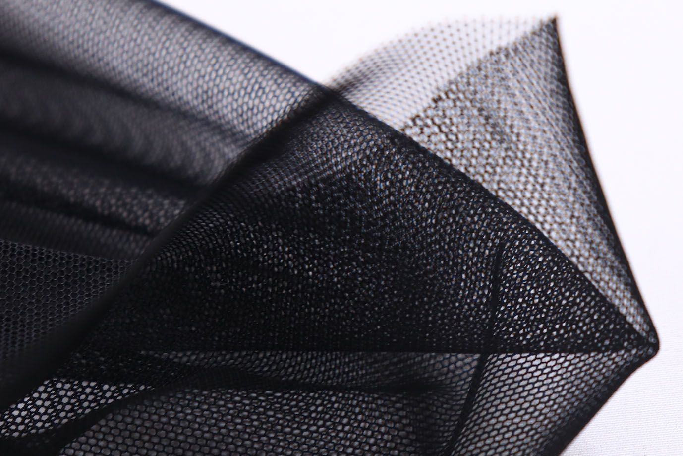 Сетка стрейч/черный SS-28937/C#3 (ярд)