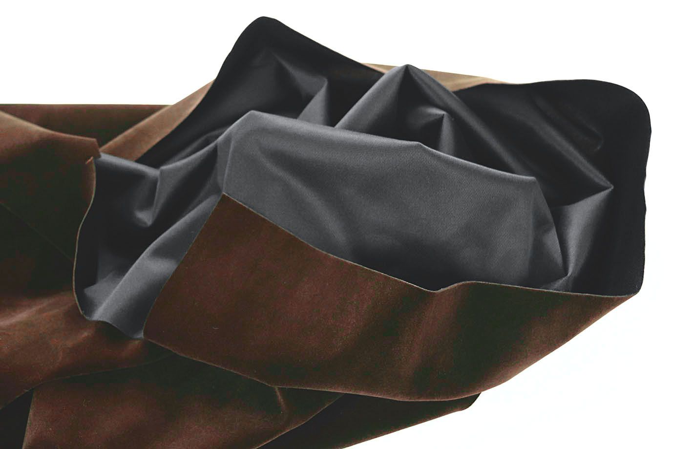 Бархат "Японский"/коричневый 4214-PY/D#1/C#5