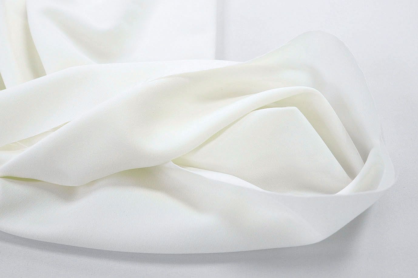 Костюмная ткань "Лиза"/белый 3636-PY/C#2