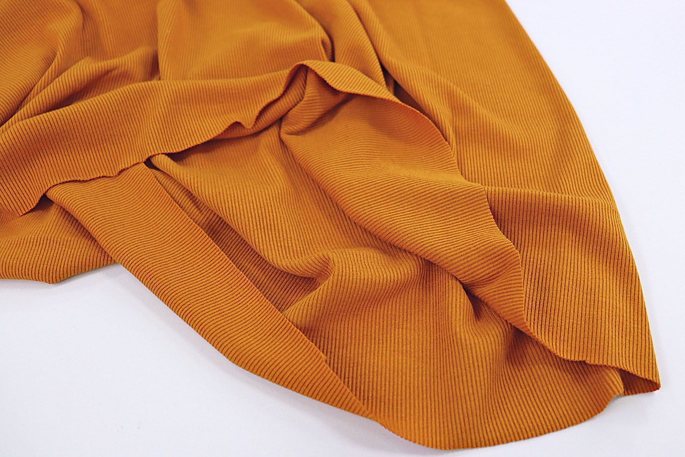 Трикотаж "Рибана"/оранжевый 3512-PY/C#15