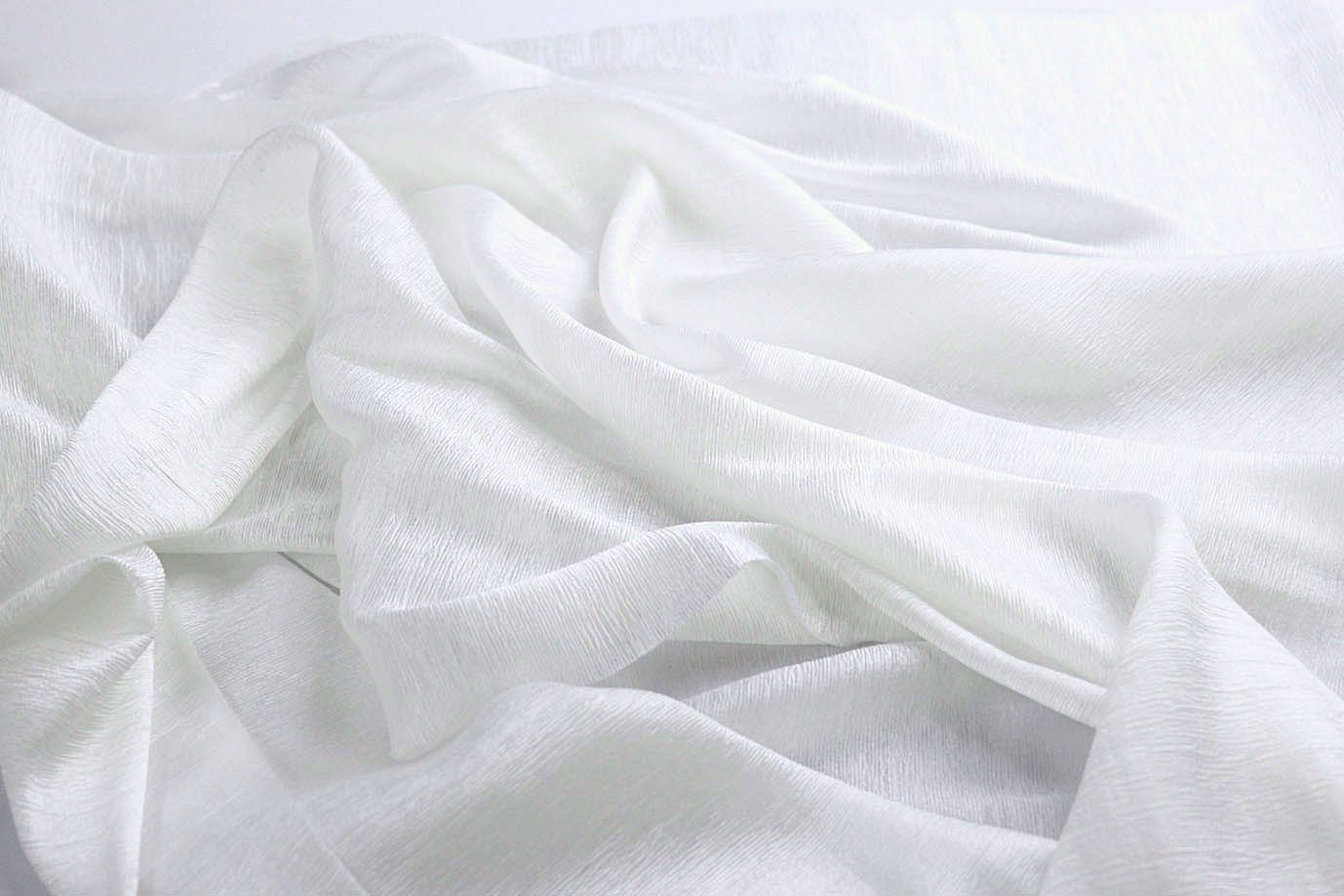 Вуаль креш/белый 12358/C#1