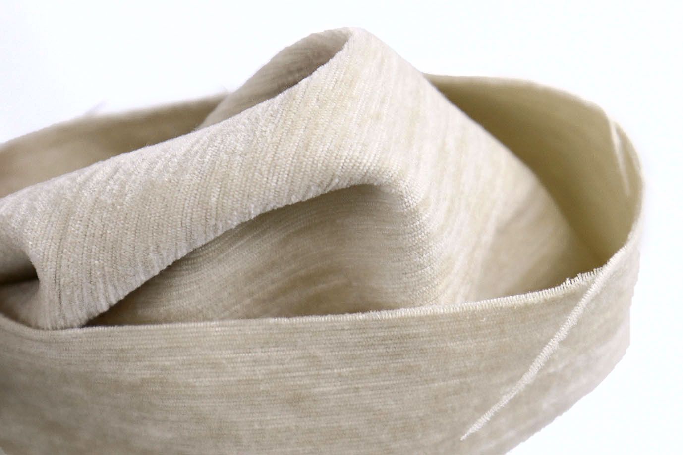 Трикотаж велюр меланж/бежевый 3989-PY/C#1