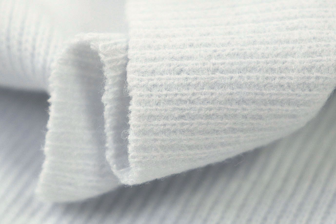 Трикотаж "Рибана"/белый 4119/C#1