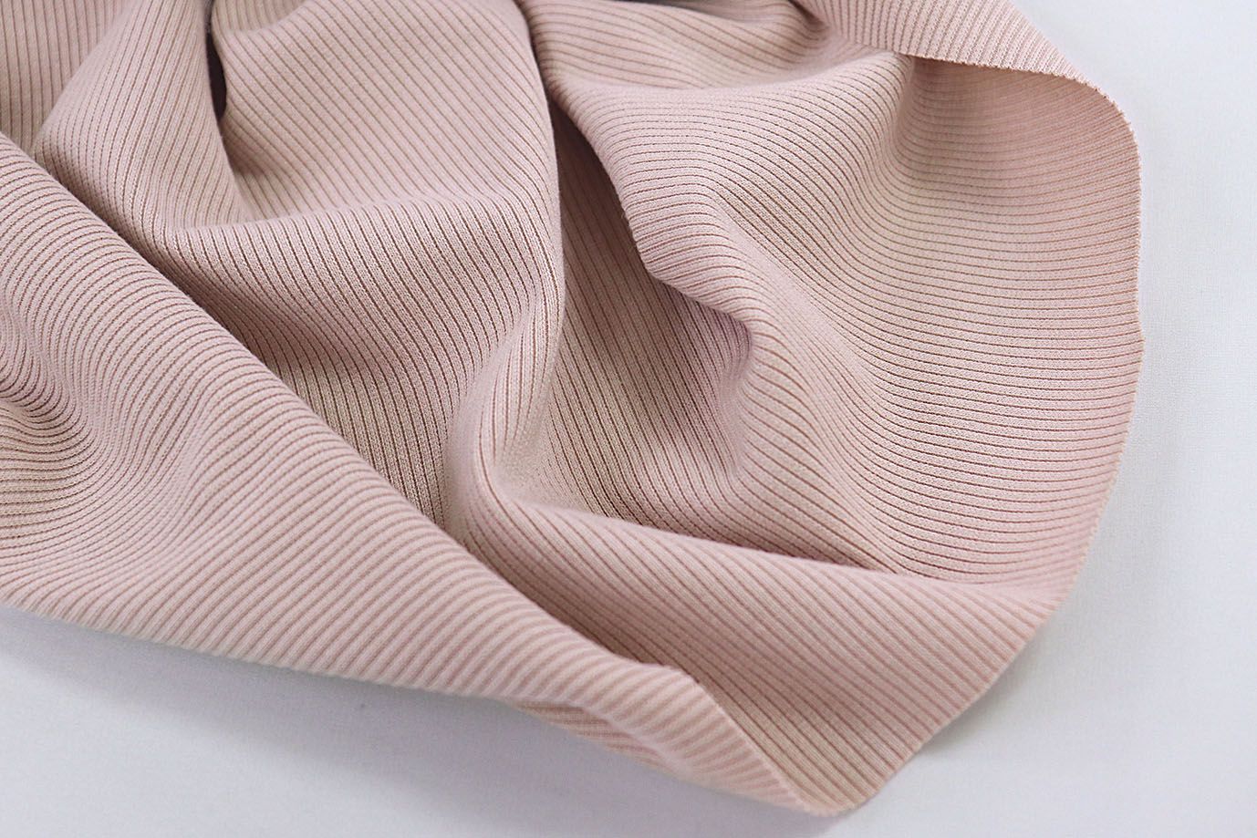 Трикотаж "Рибана"/бледно-розовый 3627-PY/C#5