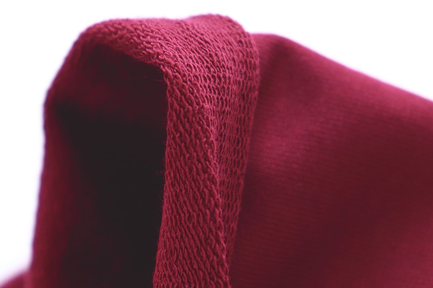 Трикотаж футер 2х нитка/бордо 0246/C#бордо 19-1940TPX