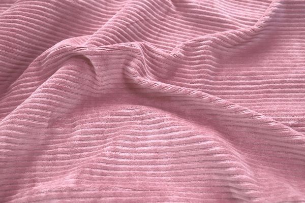 Трикотаж вельвет/розовый 3345-PY/C#14