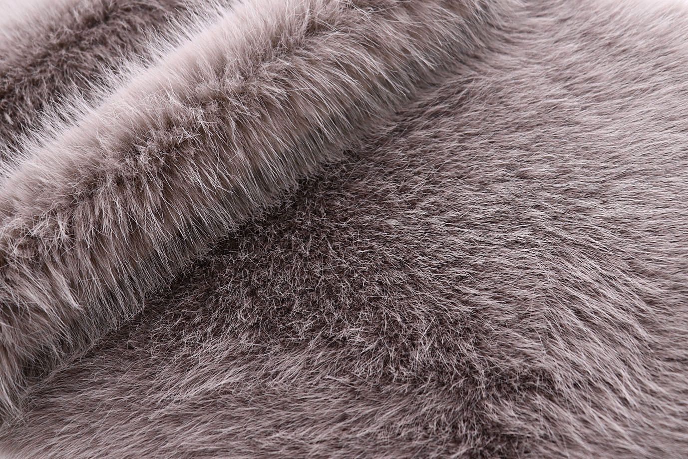 Искусственный мех "Песец" длинноворсовый/капучино AP50503/D#289-220070-85/C#F2091