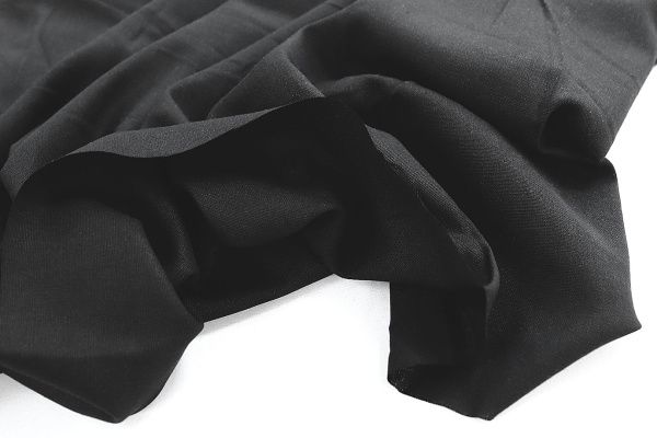 Лен стрейч/черный 3070/С#1