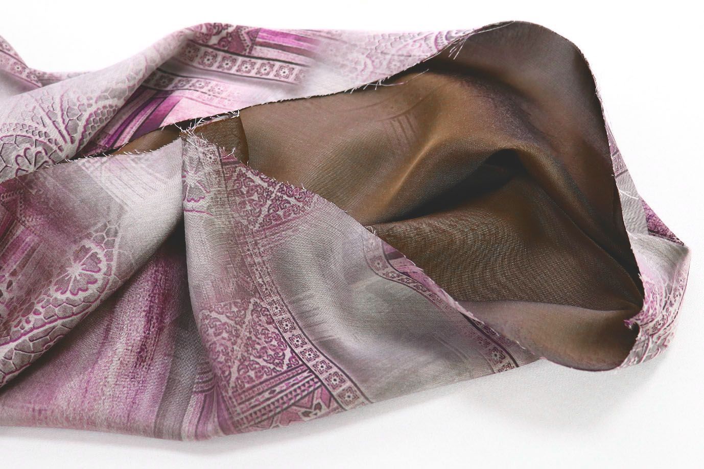 Сатин "Морокко" принт/серо-розовый 3888-PY/D#3/C#1