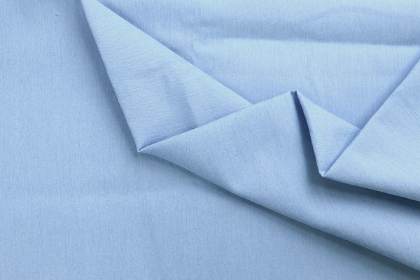 Джинс рубашечный стрейч/голубой 12115/C#1