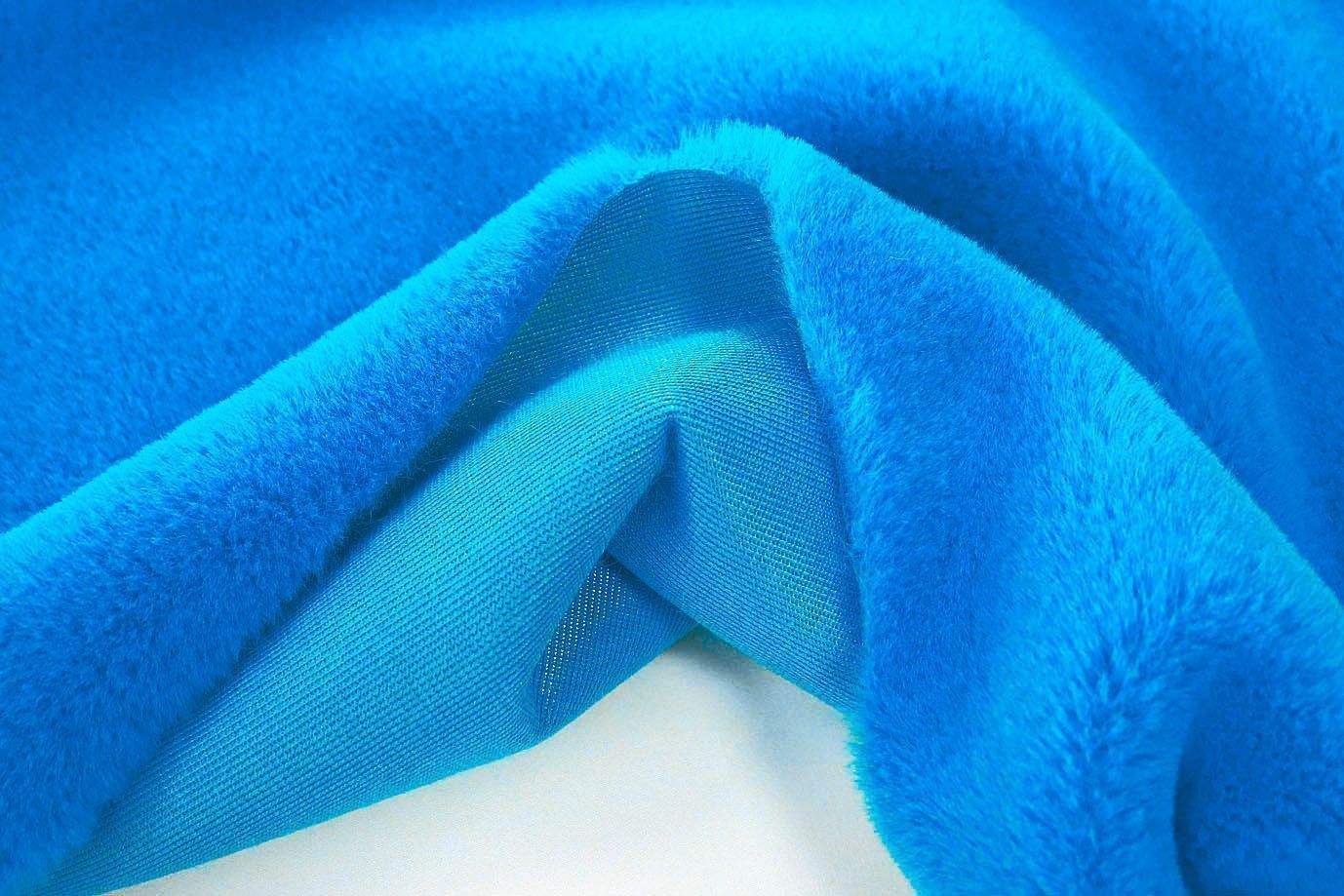 Искусственный мех "Кролик"/ярко-синий AP220530031/D#3062207/C#2218 (3036) (0055) (4057)