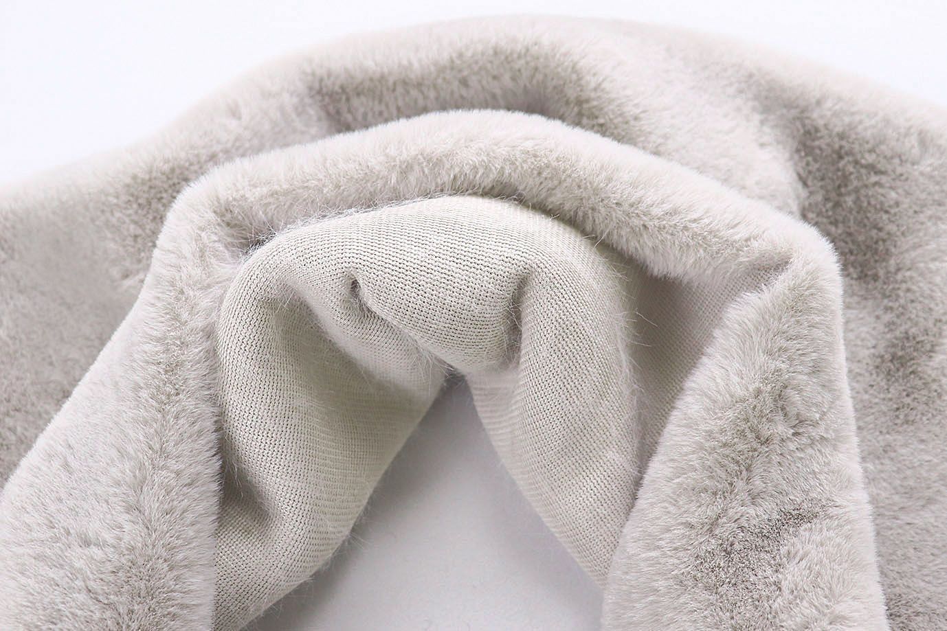 Искусственный мех "Кролик"/бежевый AP50320C/D#3062207/C#508