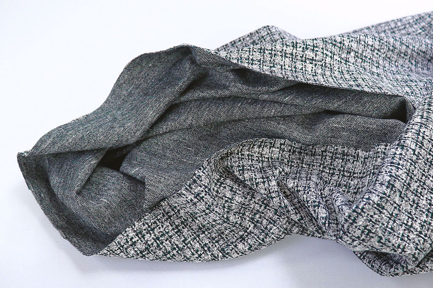 Трикотаж жаккард принт/черно-белый 3101/D#7/C#2