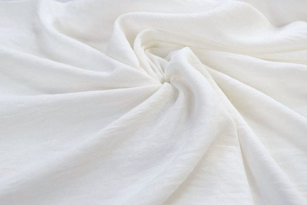 Блузочная ткань "CEY" стрейч/молочный 3733-PY/C#2