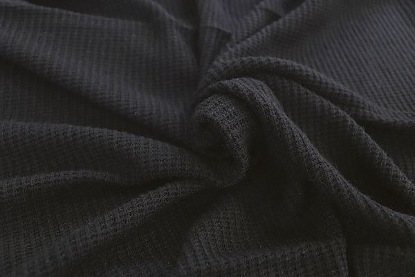 Трикотаж "Вязанка"/черный 3518-PY/C#1