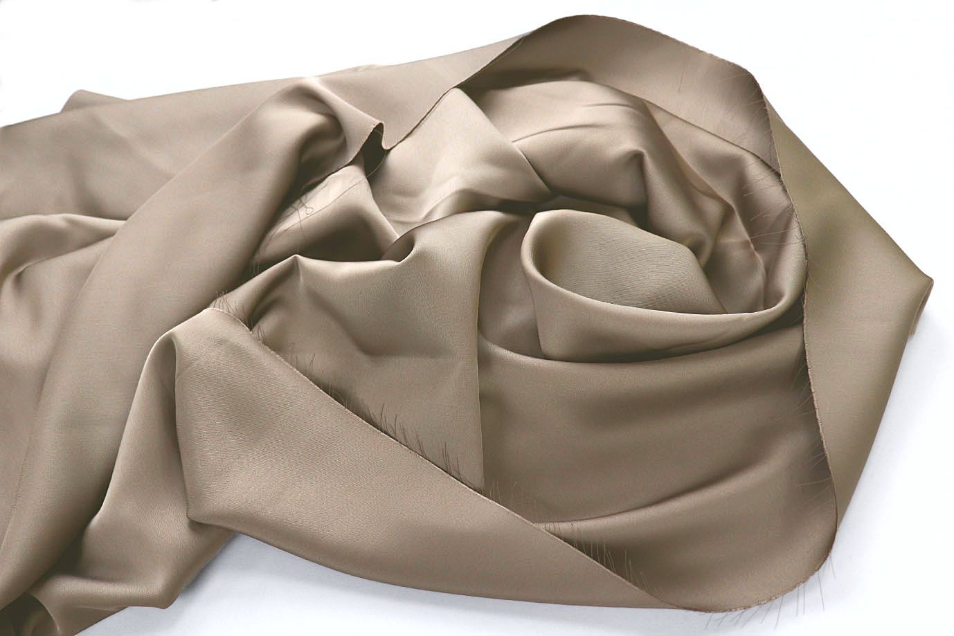 Шелк "Армани" двусторонний/бежевый 1434-PY/C#5