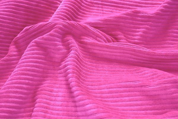 Трикотаж вельвет/ярко-розовый 3345-PY/C#16