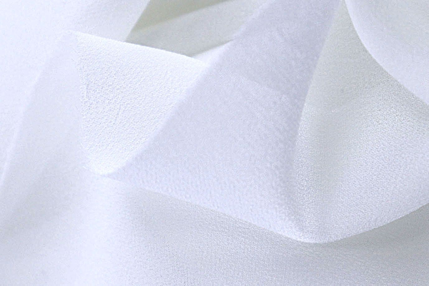 Шифон "Сахар"/белый DT-18007/C#1