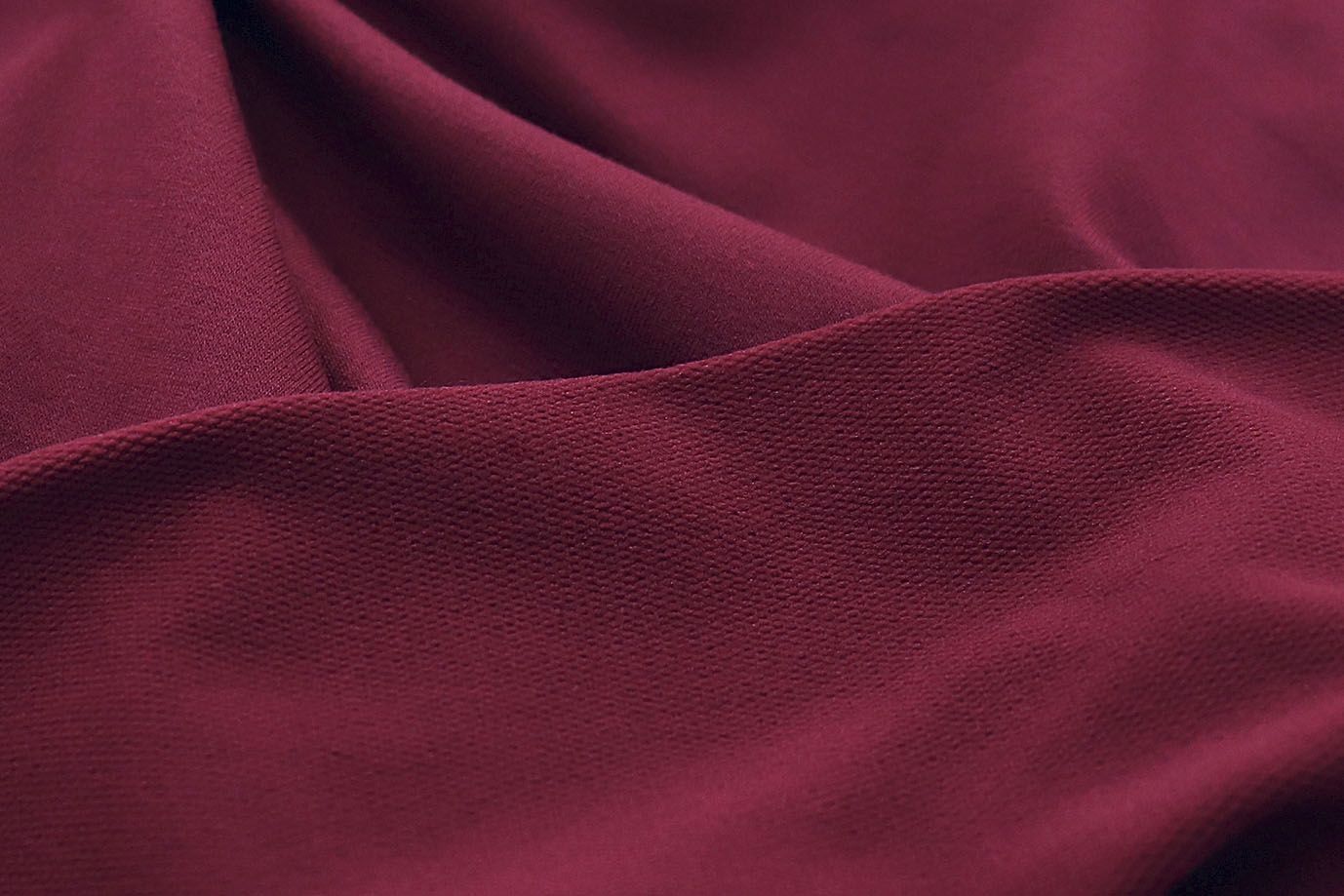 Трикотаж футер 2х нитка/бордовый 3357-PY/C#10