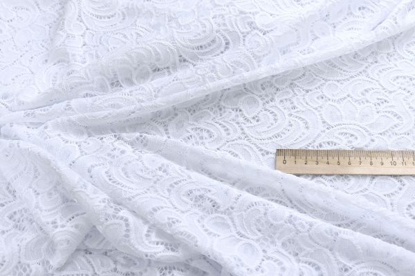 Гипюр "Фестон"/белый 7638/C#1