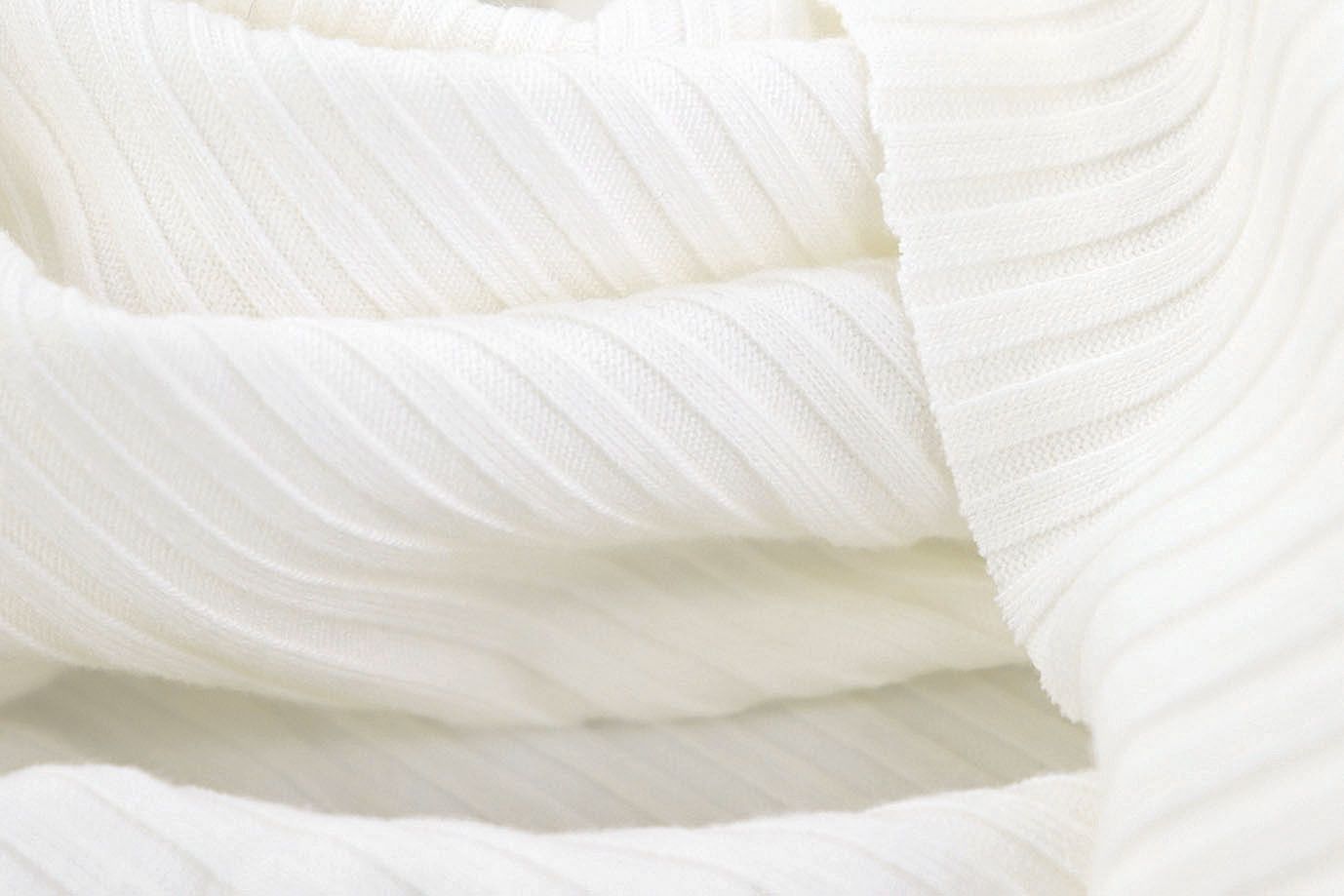 Трикотаж "Лапша"/молочный 3757-PY/C#1