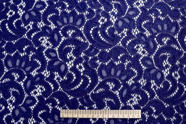 Гипюр "Фестон"/ночной синий 1441-PY/C#9