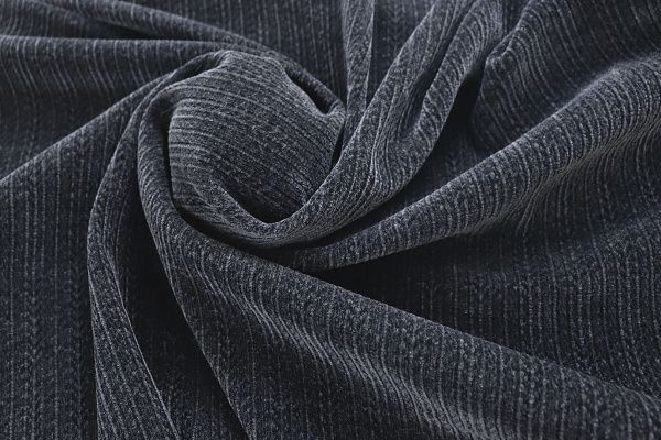 Трикотаж вельвет жаккард/темно-серый 3985-PY/C#2