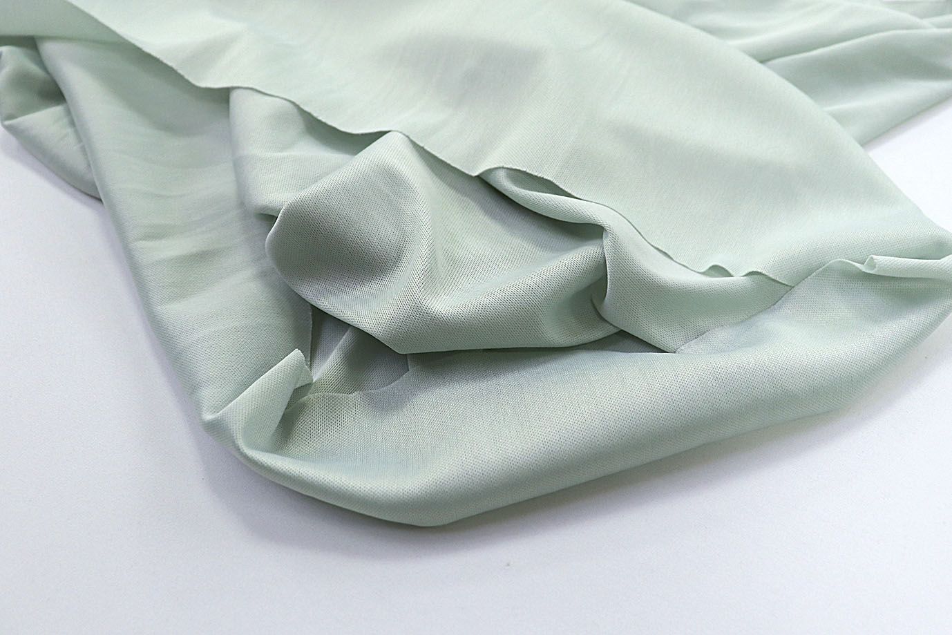 Подкладочная ткань Интерлок/мятно-кремовый 675-PG/C#9