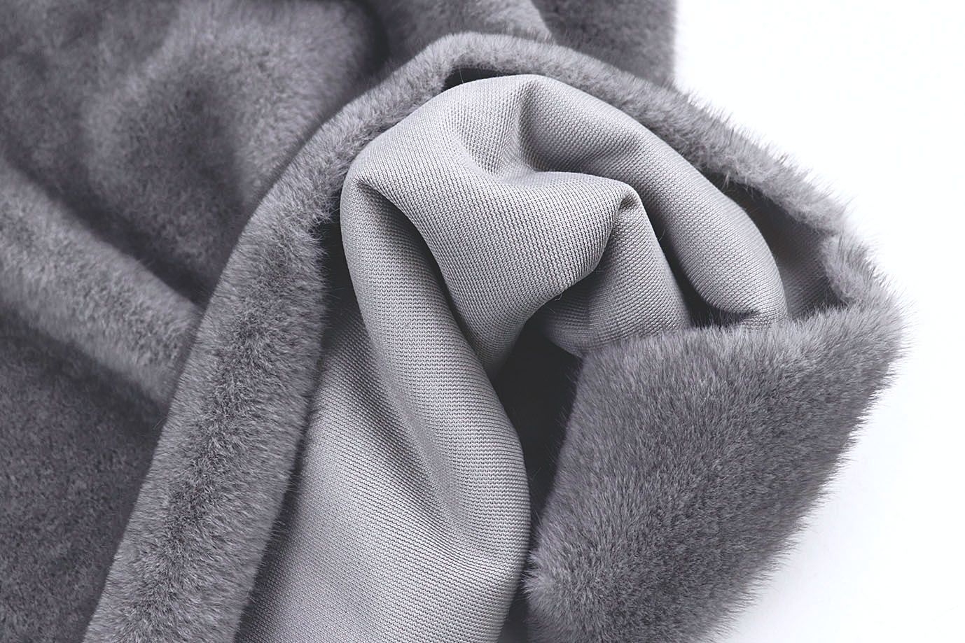 Искусственный мех "Норка"/серый AP5102009/D#1048-XMD/C#5