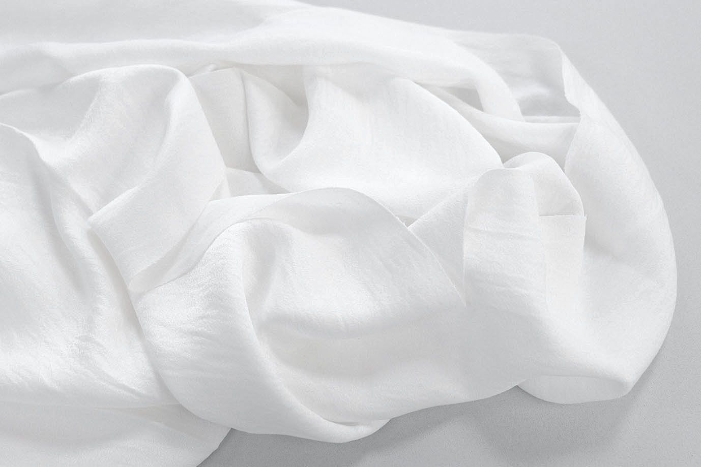 Шелк креш/белый 3785-PY/C#1