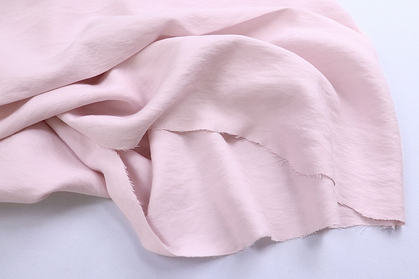 Лен БОХО твил/бледно-розовый 4125-PY/C#4