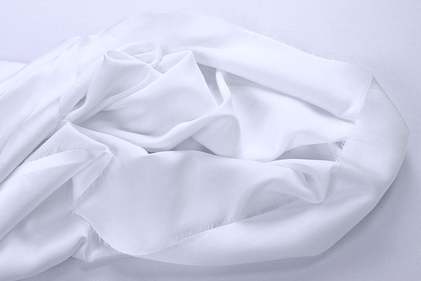 Шелк сатин/белый 12272/C#1