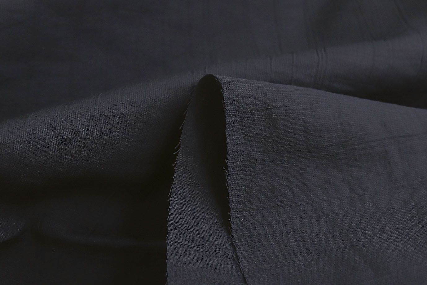 Лен "Медея" креш/черный 3882-PY/C#14