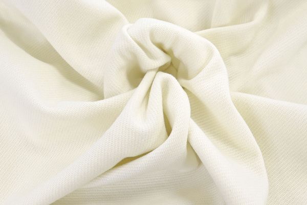 Пальтовая ткань ''Диагональ"/молочный 3546-PY/C#1