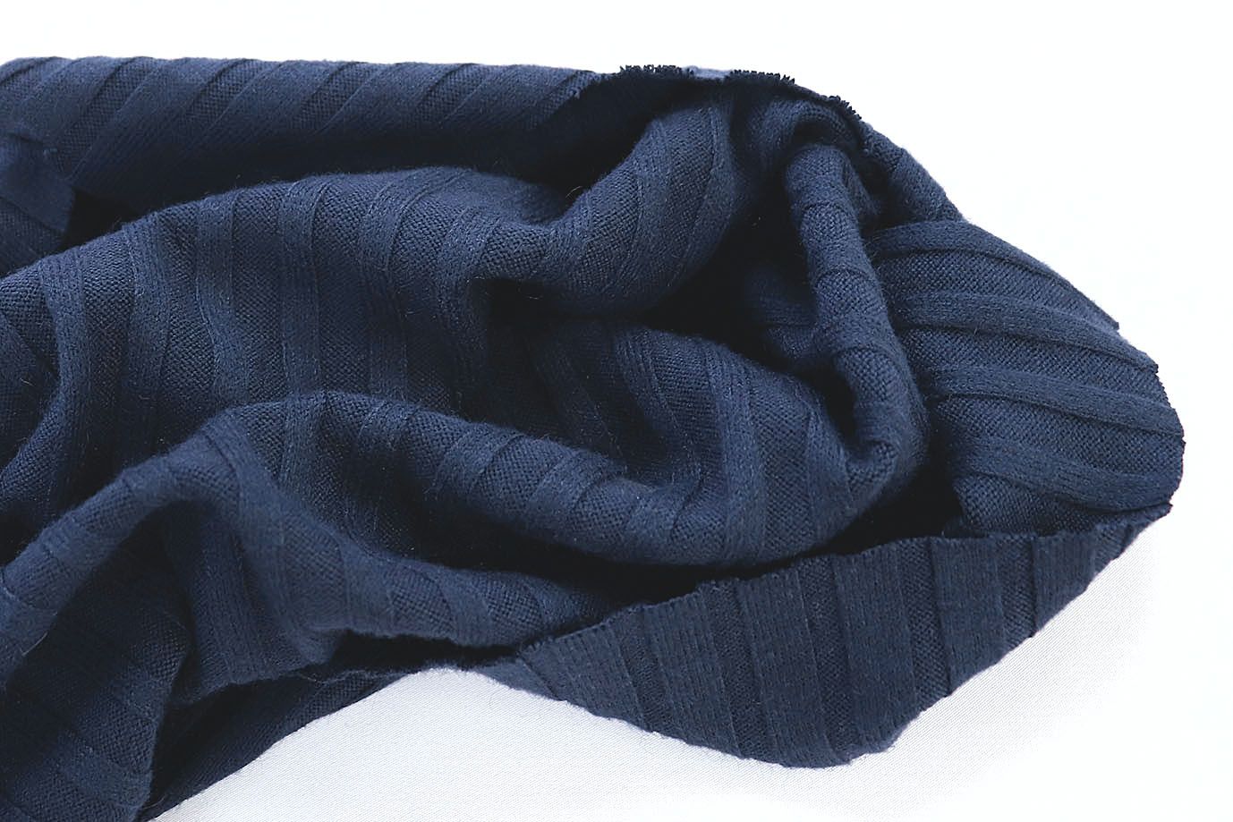 Трикотаж "Лапша"/темно-синий 3237-PY/C#20 (EU4302)