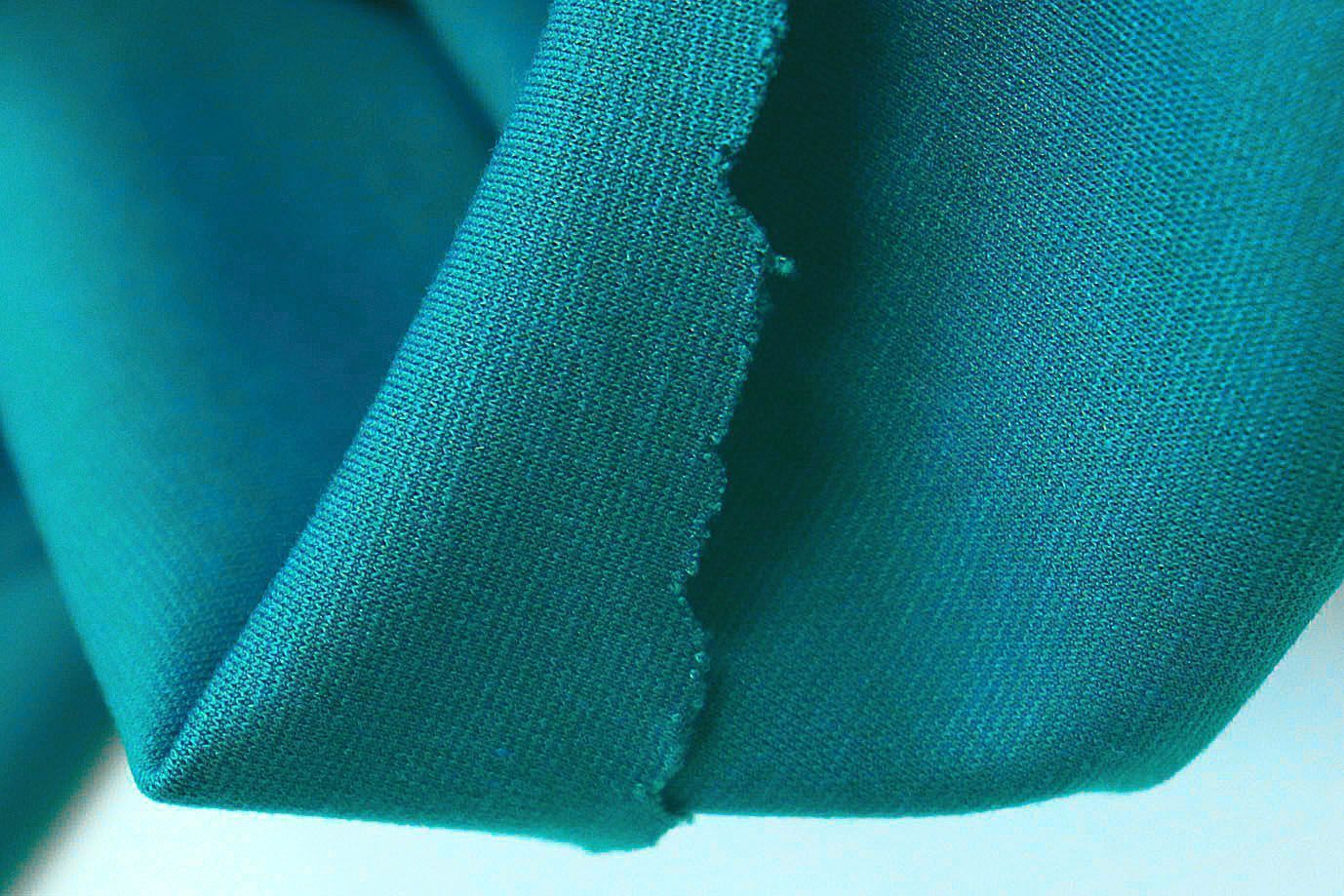 Трикотаж "Джерси" стрейч/бирюзовый 2422/C#12