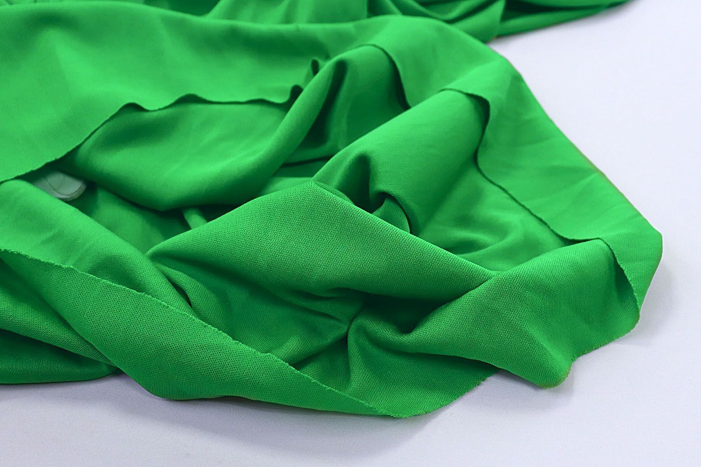 Подкладочная ткань Интерлок/ярко-зеленый 675-PG/C#11