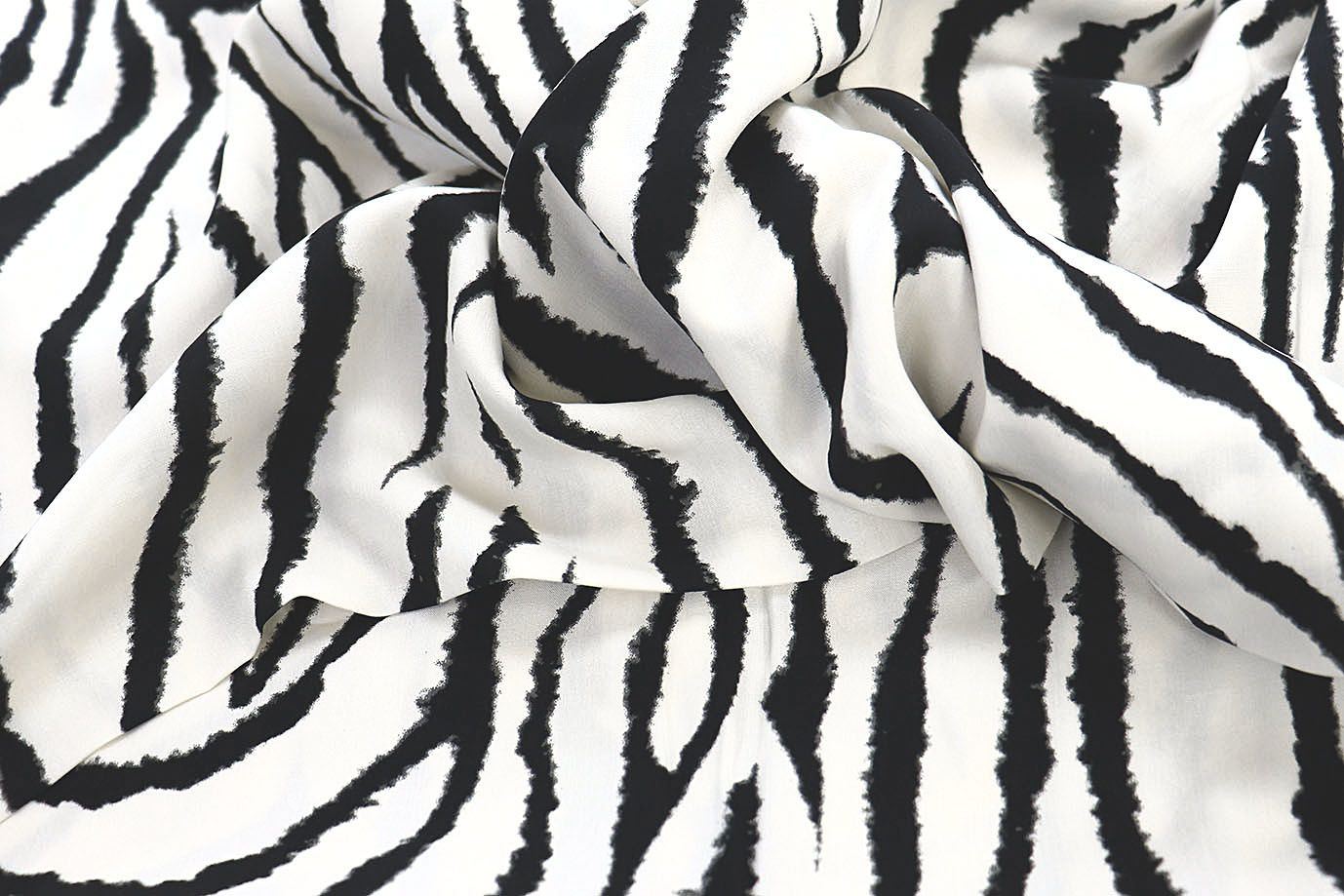 Штапель принт/зебра черно-белая 3858-PY/D#13/C#1