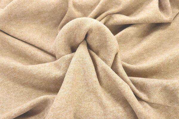 Трикотаж "Рибана"/бежевый 3028A-21-PY/C#4 (10743)